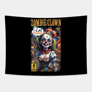 Zombie Clown Tapestry