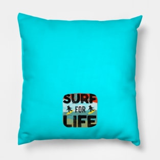 surf bear Pillow