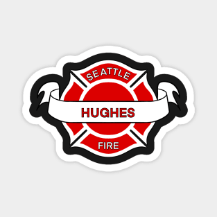 Seattle Fire Department Badge | Station 19 Hughes Magnet