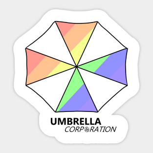 pic Umbrella Corp Pride Logo umbrella corp stickers teepublic