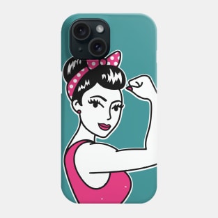 Retro Rosie Remake Phone Case