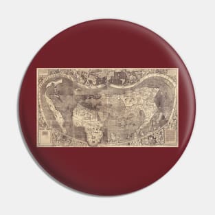 Waldseemüller’s 1507 Map Pin