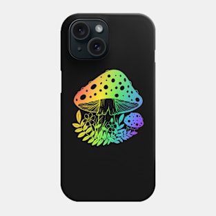 Rainbow Mushroom Phone Case