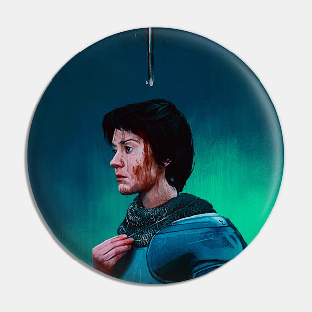 Joan of Arc Pin by Ksenia L