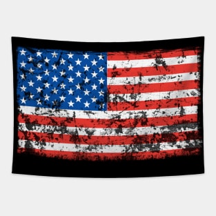 American Flag T-Shirt Tapestry