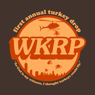 WKRP Turkey Drop T-Shirt