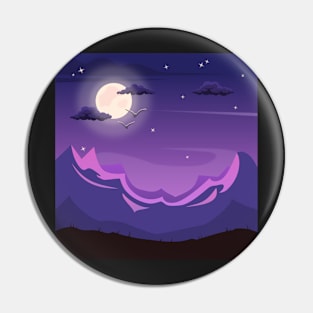 Magical midnight view Pin