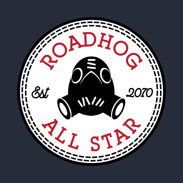 Roadhog Overwatch All Star Converse by Rebus28