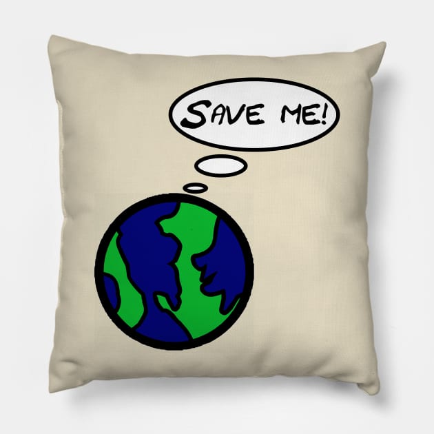 Save Me Pillow by ckandrus