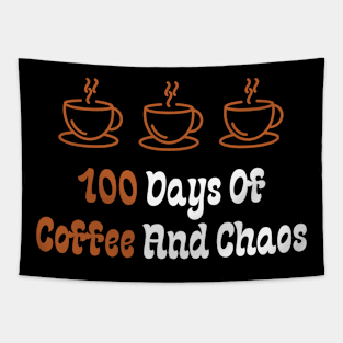 100 Days Of Coffee And Chaos Tapestry