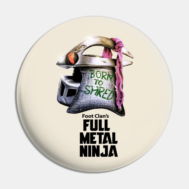 Full Metal Ninja Villain [Light Colours] Pin by DonovanAlex