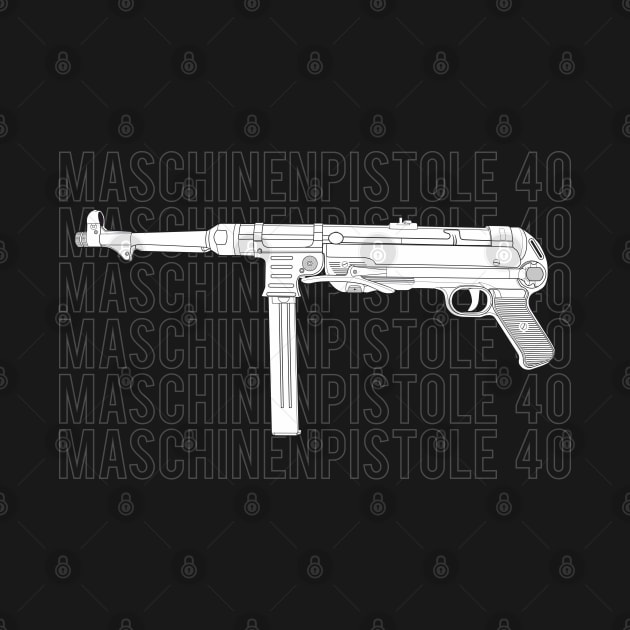 Maschinenpistole 40 (MP-40) by FAawRay