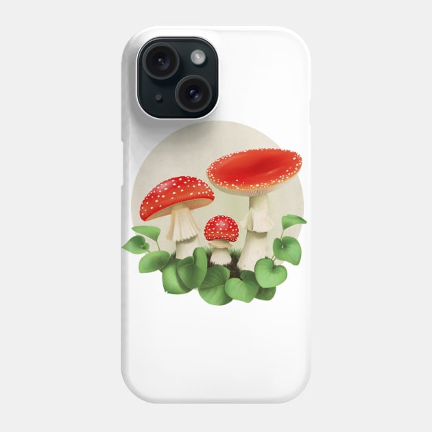 Amanita Phone Case by Alayna Paquette