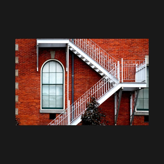 Bricks, Windows & Stairs by LaurieMinor