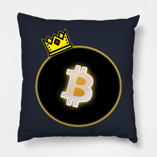 KING BITCOIN Pillow