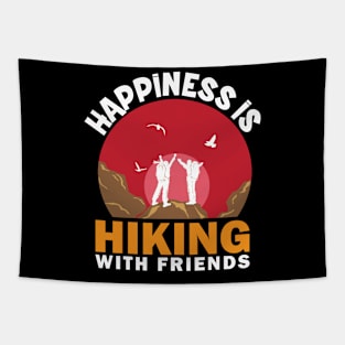 Happiness is Hiking Tapestry