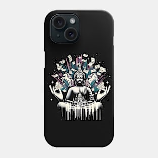 Buddha Unicorn Startup Crypto Religious Believer Sarcastic Phone Case