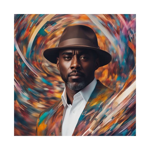 colorful workout with Idris Elba by bogfl