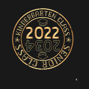 Kindergarten Class 2022 Senior Class 2034 Graduation kids T-Shirt