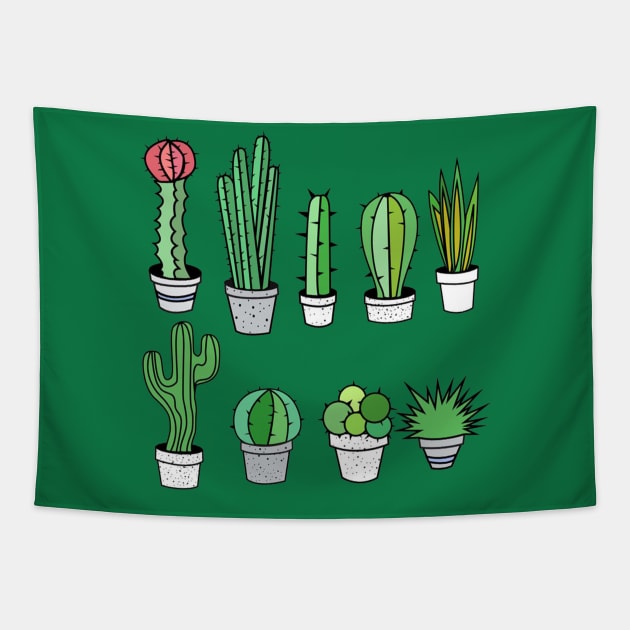 cactus Tapestry by Carrol88999