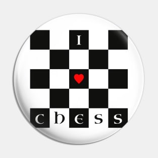 I love chess Pin