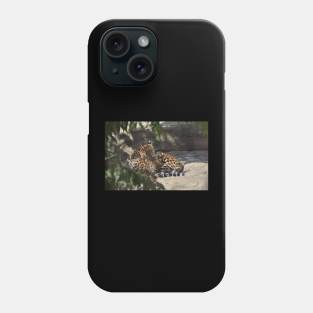 Leopard and Cub Phone Case