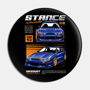 Nissan Silvia SR13 Stance Pin