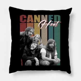 Canned Legacy Blues Music Enthusiast Tee Pillow