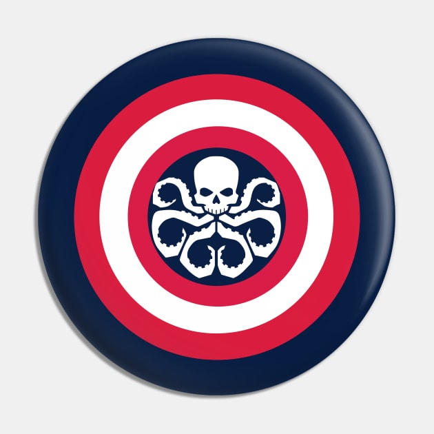 CAPTAIN HYDRA SHIELD Pin by cast8312