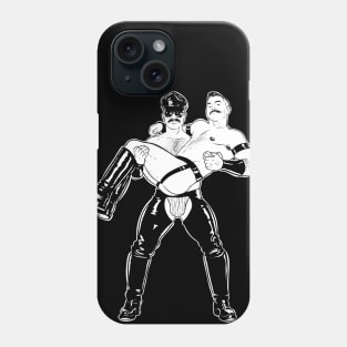 Daddy’s got you!… white lines Phone Case