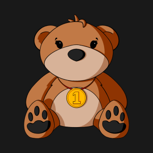 Sports Medal Teddy Bear T-Shirt