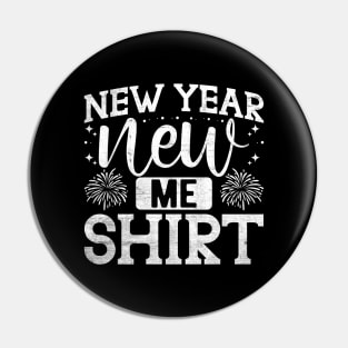 New Year New Me Pin