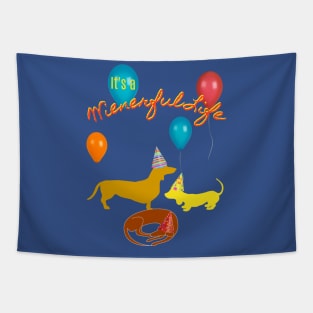 It's a Weinerful Life Tapestry