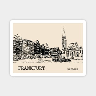 Frankfurt Germany Magnet