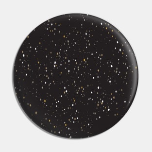 Stars Pattern Face Pin