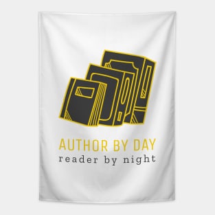 author by day reader by night Tapestry