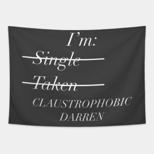 Gemma Collins Quote - I'm claustrophobic Darren Funny meme Tapestry