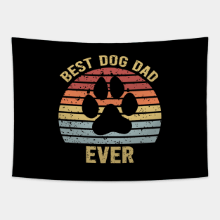 Best Dog Dad Ever Tapestry