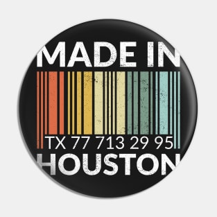 Made in Houston Pin