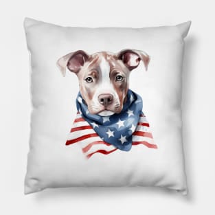 Patriotic Pup Pillow