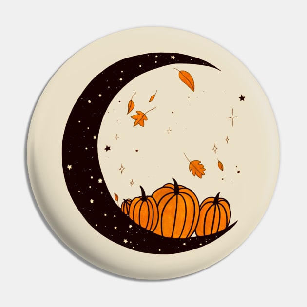 Autumn's Moon Pin by LunarsFlow