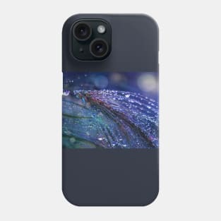 Waterdrops in purple Phone Case