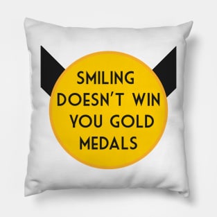 Smiling doesn't win you gold medals - simone biles - dancing with the stars Pillow