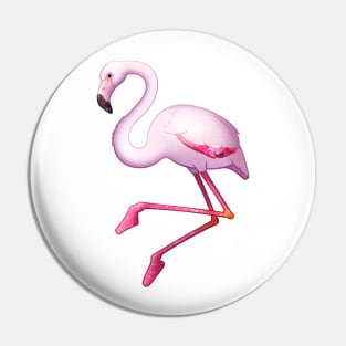 Cozy Flamingo Pin