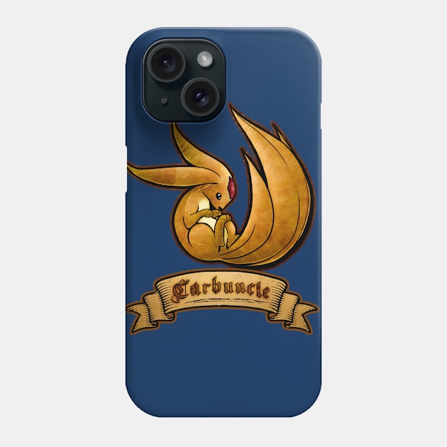 Carbuncle Phone Case by mcashe_art