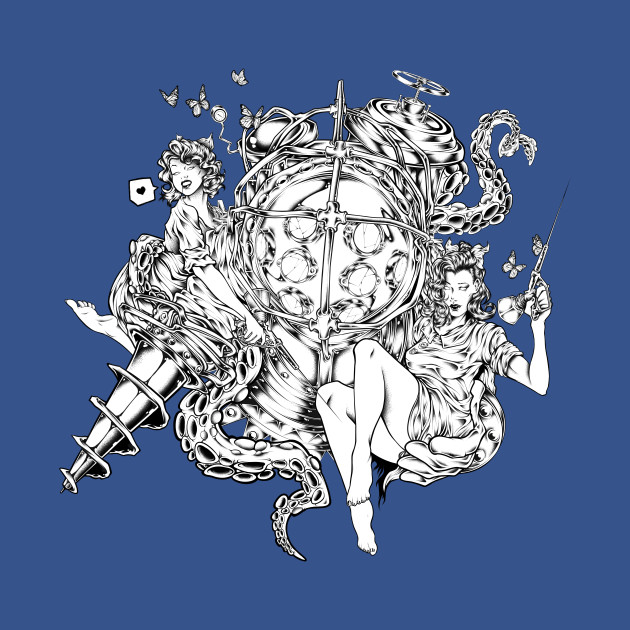 Discover BioGraffiti - Bioshock - T-Shirt