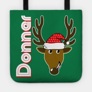 Donner, Family Christmas Santa Anime 8+ Reindeer Tshirts Tote