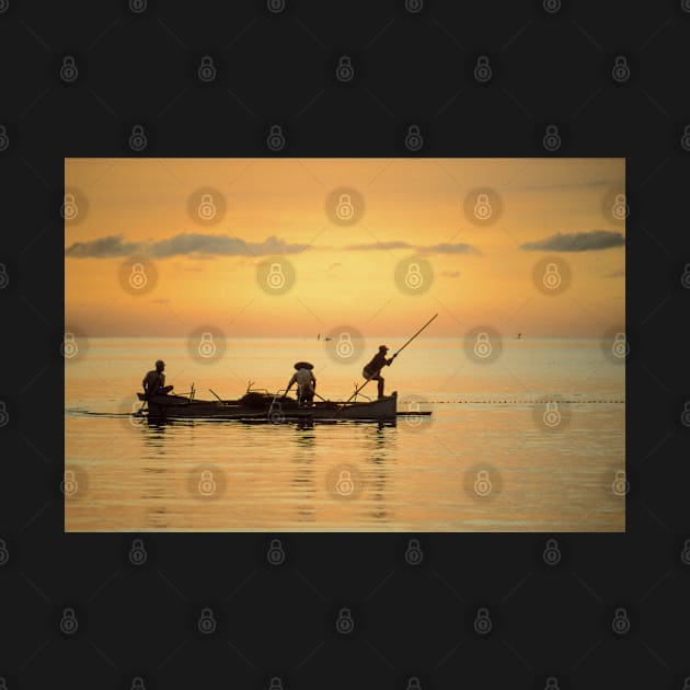 Fishermen at Dusk by fotoWerner