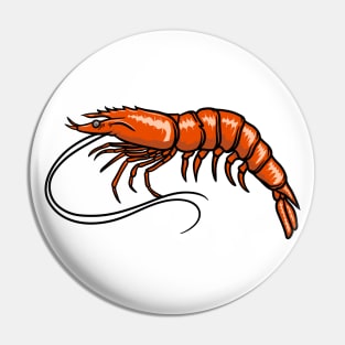 Shrimp Pin