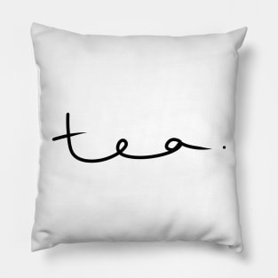 Tea (black) Pillow